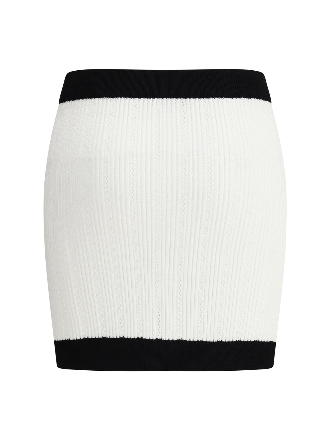 BALMAIN 34 knit mini skirt