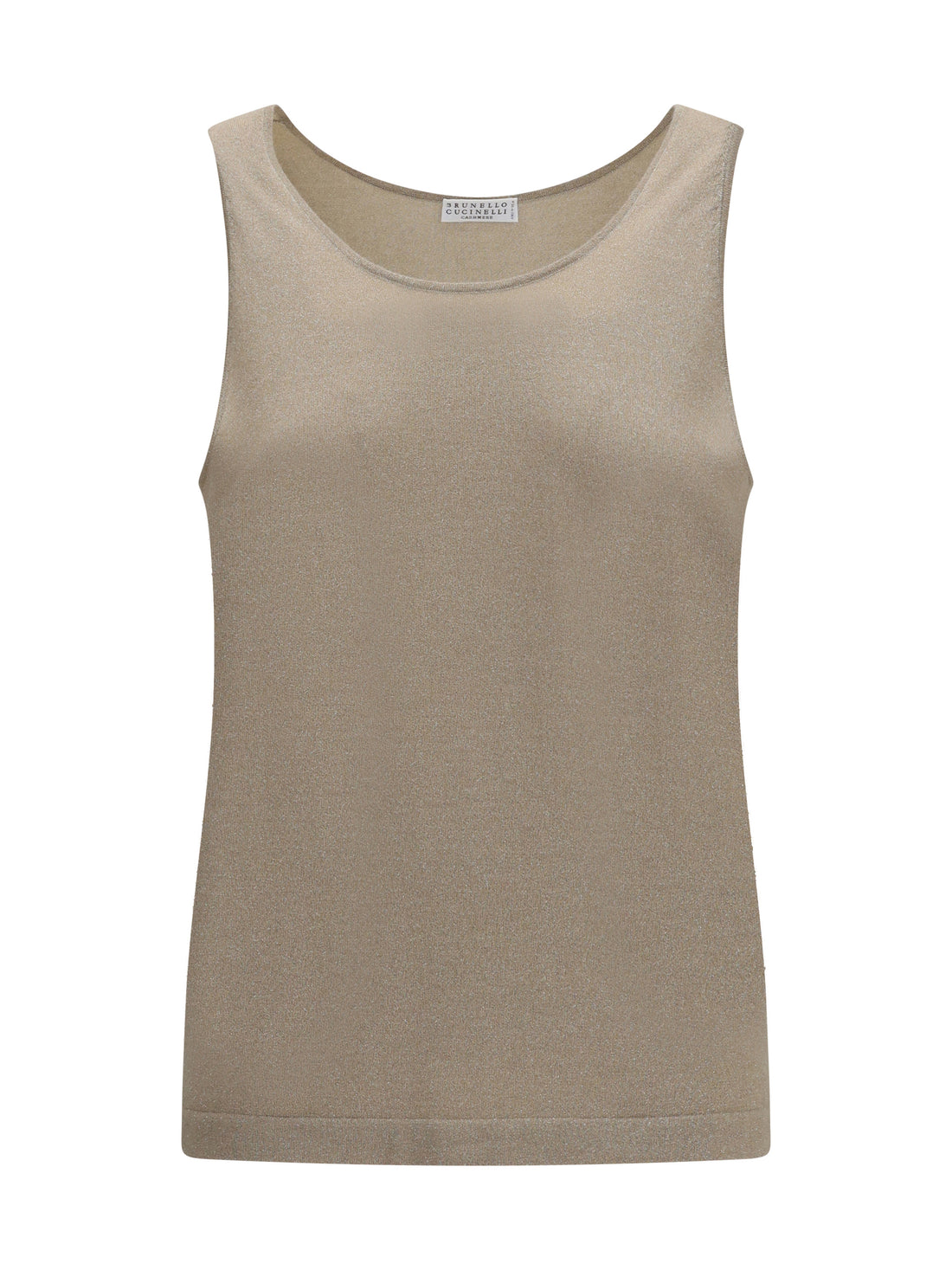 BRUNELLO CUCINELLI L luminous knit tank top