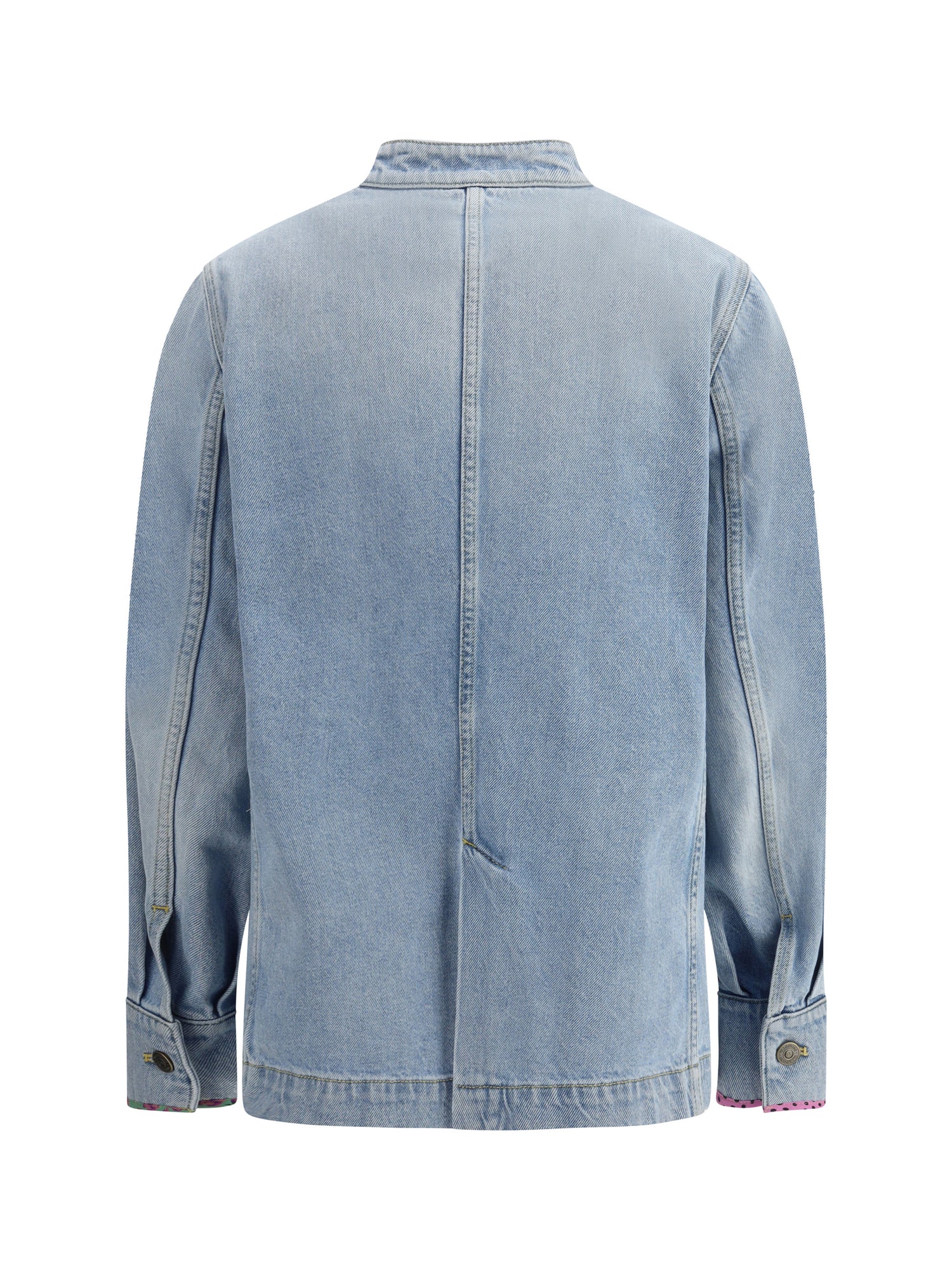 VALENTINO 42 denim jacket with embroidery