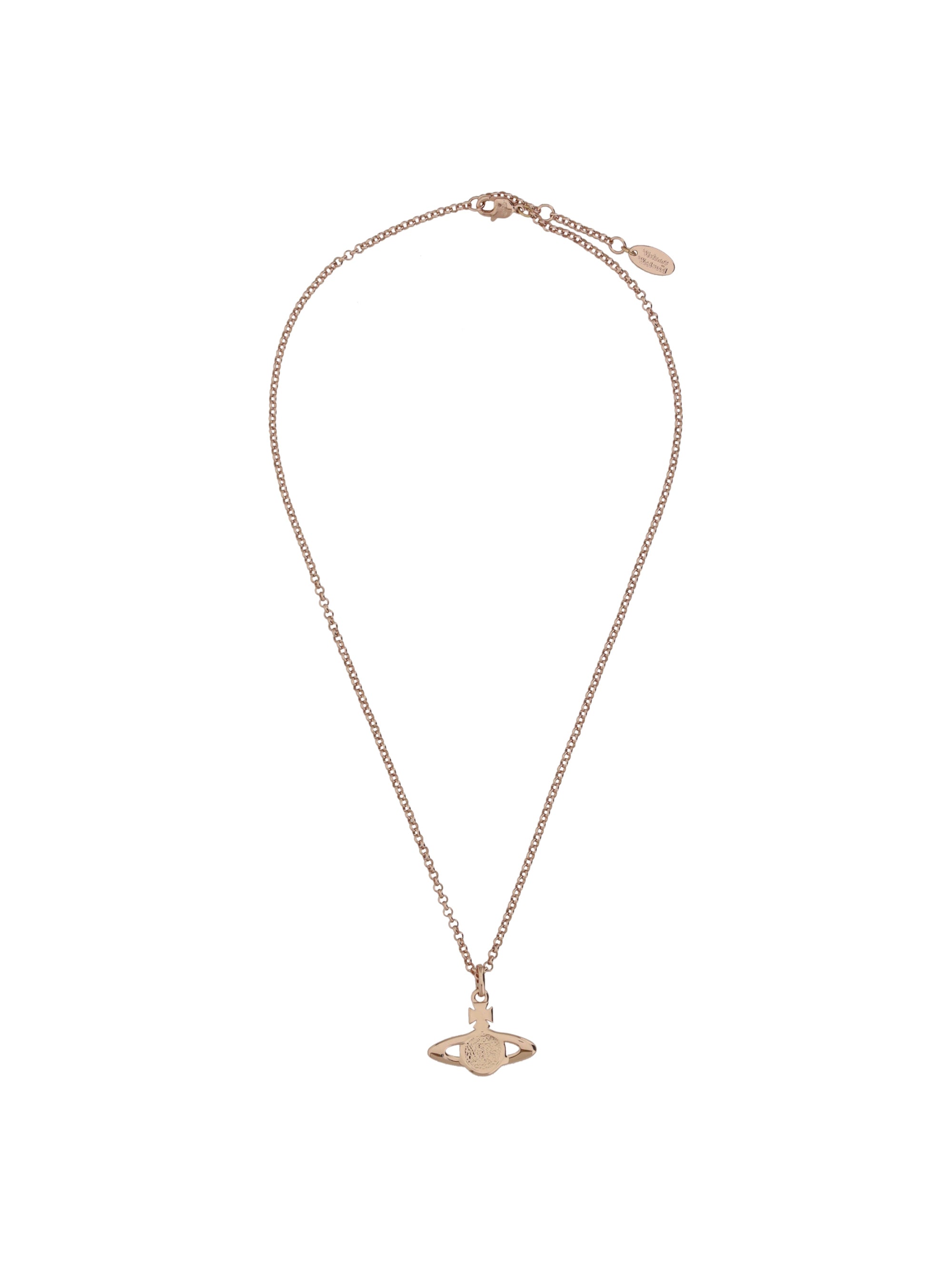 mini bas relief orb pendant necklace