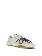 MIU MIU 37.5 mesh and suede sneakers 