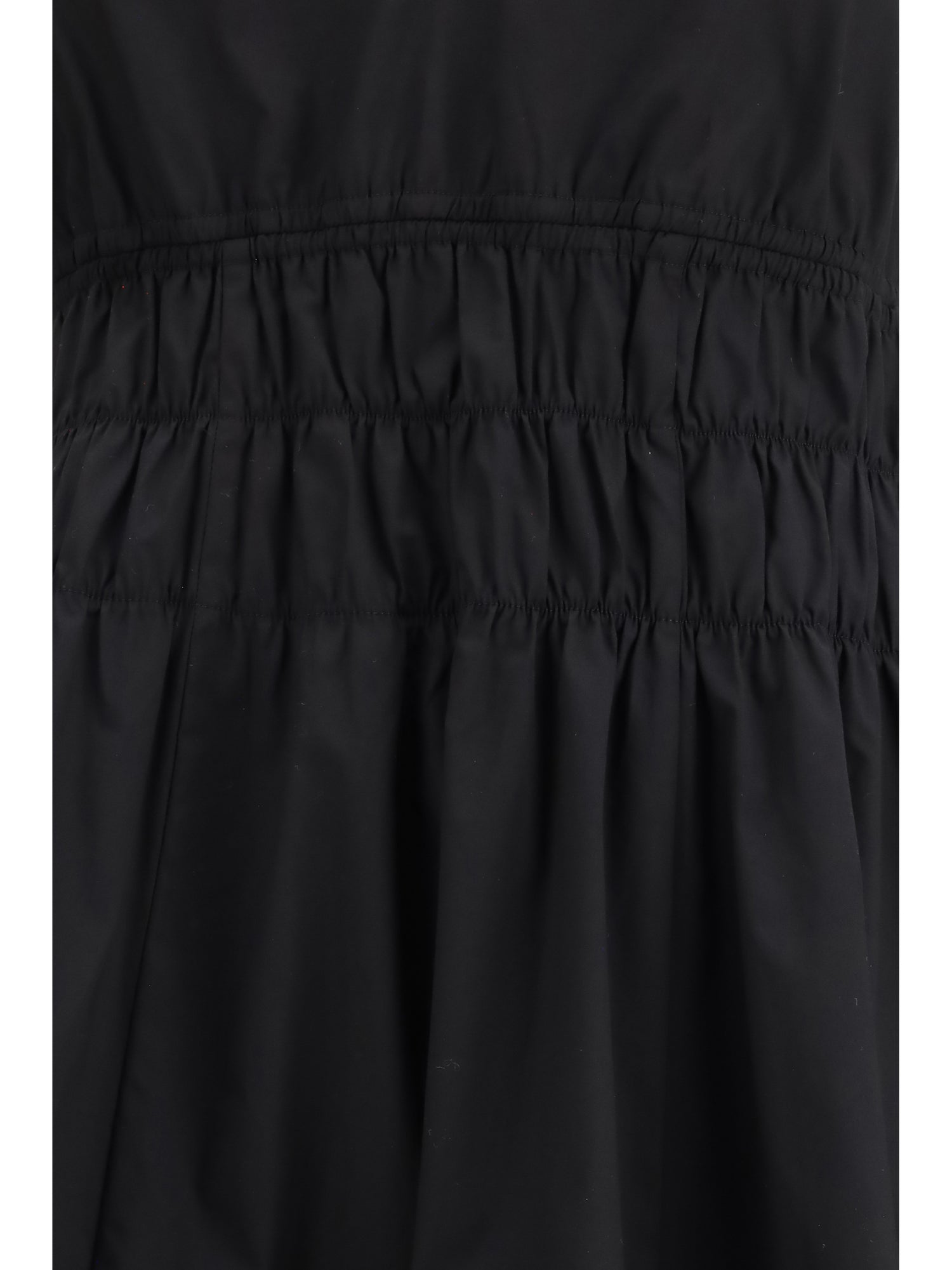 PINKO 38 shirred v-neck dress