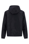 reversible windbreaker in technical fabric