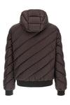 reversible quilted nylon down jacket