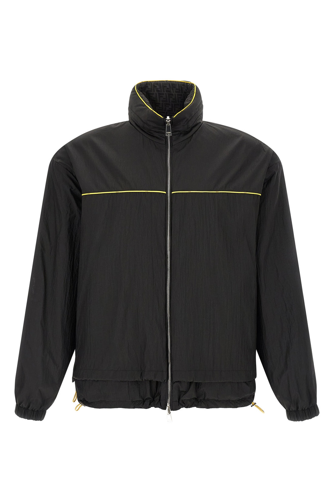 FENDI 48 solid color reversible anorak in nylon