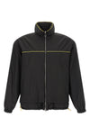 solid color reversible anorak in nylon