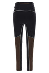 color block leggings in technical fabric