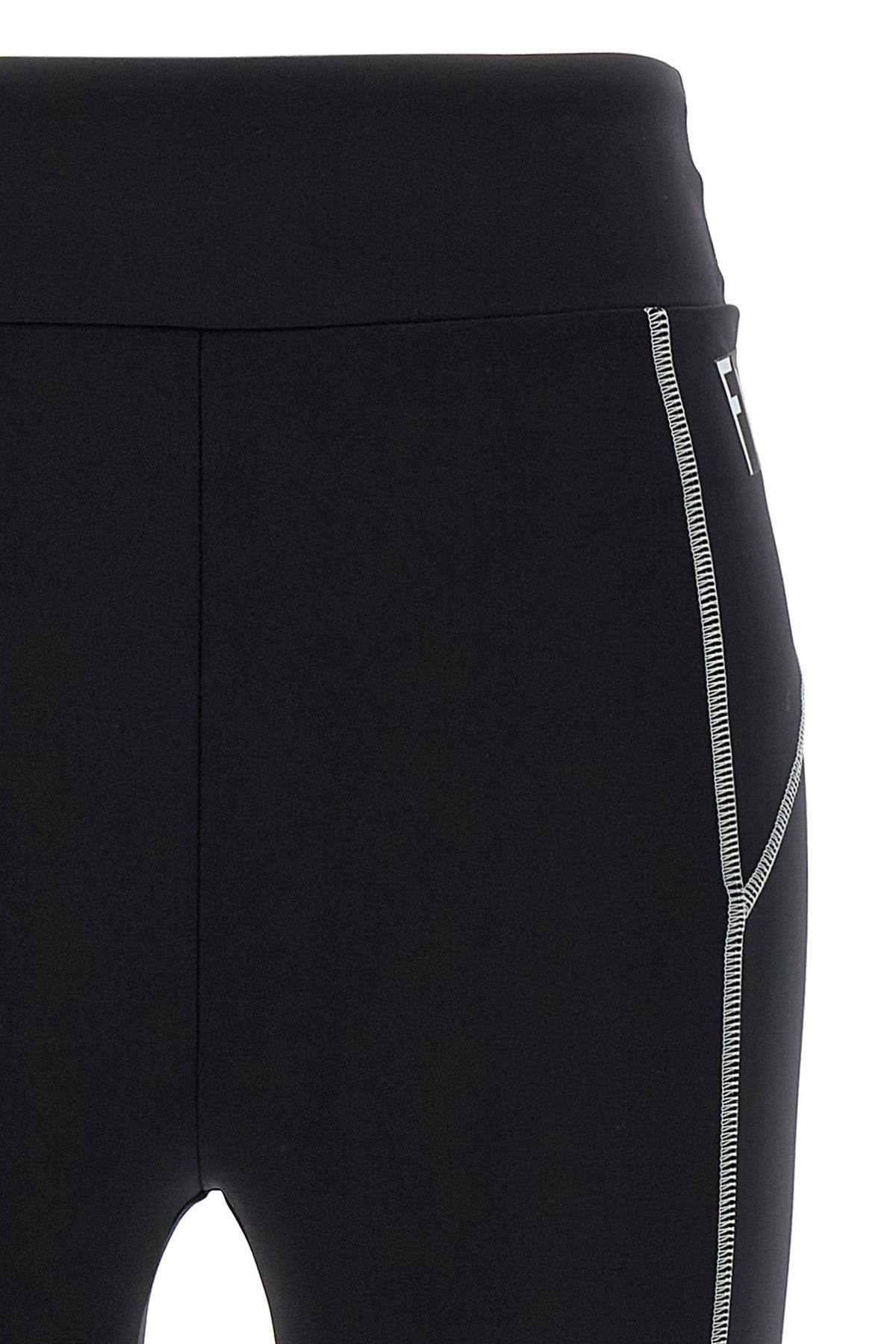 color block leggings in technical fabric