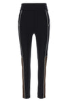color block leggings in technical fabric