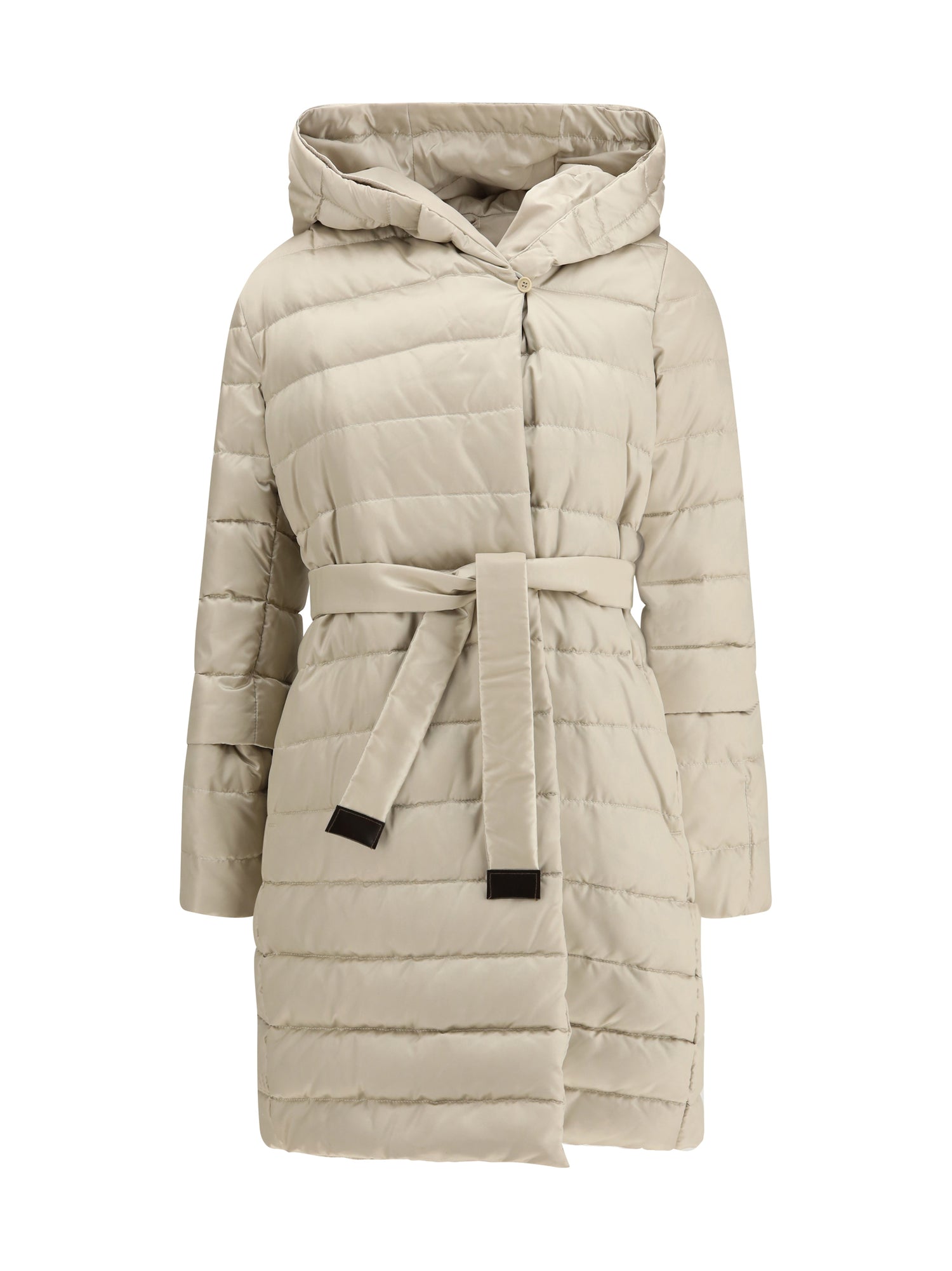 MAX MARA THE CUBE 38 puffer coat in water-repellent satin