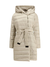 MAX MARA THE CUBE 38 puffer coat in water-repellent satin
