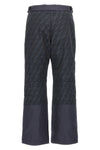water-repellent denim-effect jacquard ff technical fabric ski pant