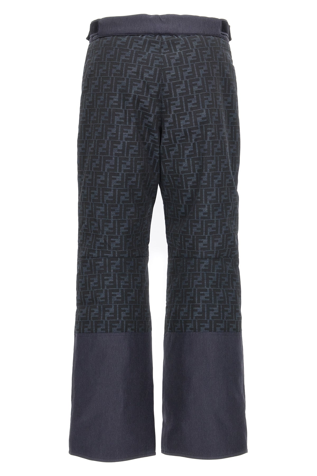 water-repellent denim-effect jacquard ff technical fabric ski pant