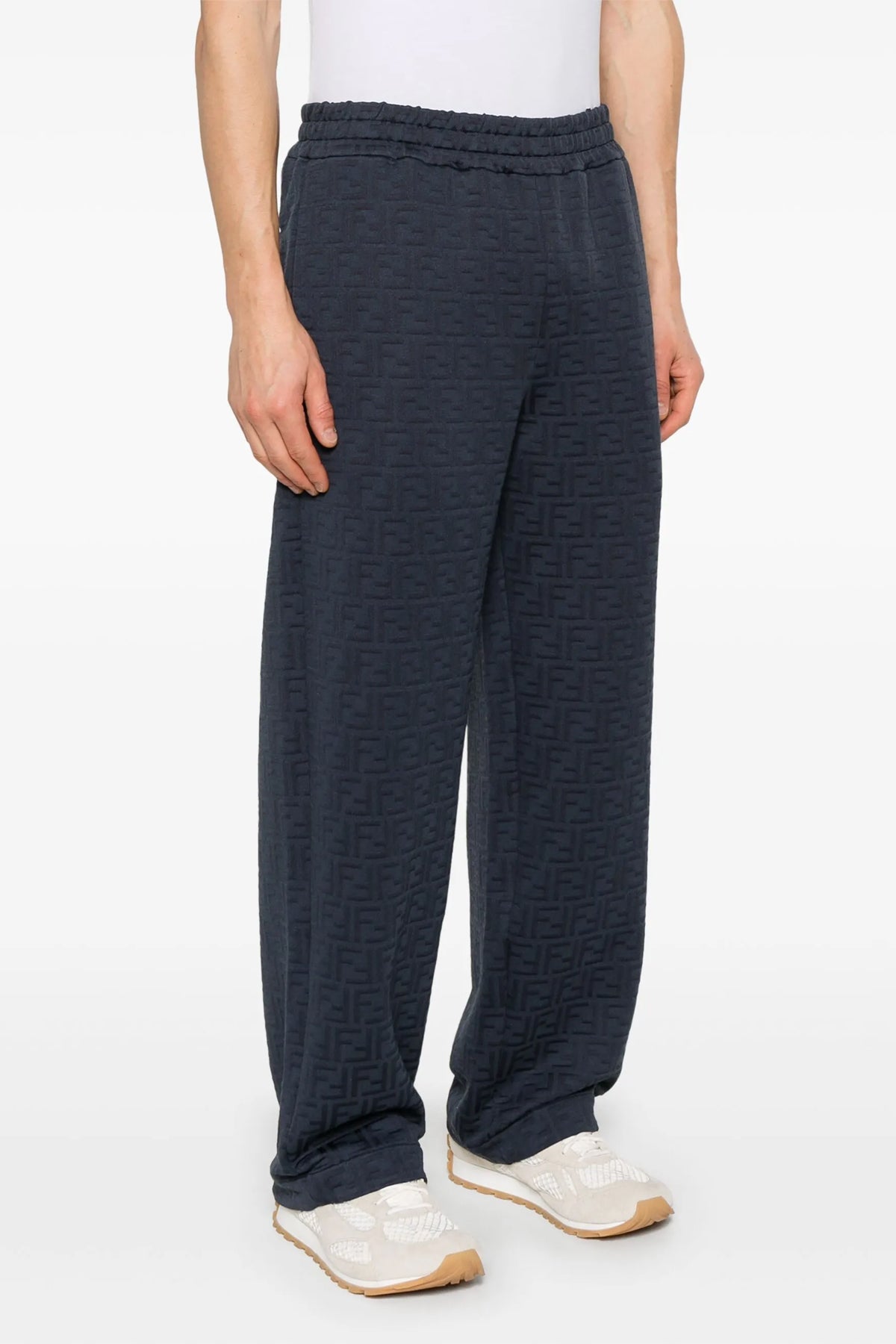 stretch cotton blend joggers