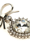 metal bow earrings