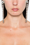 metal earrings