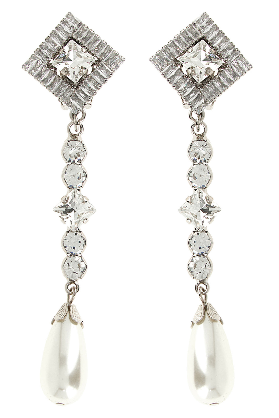 ALESSANDRA RICH OS metal earrings