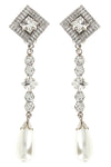 metal earrings