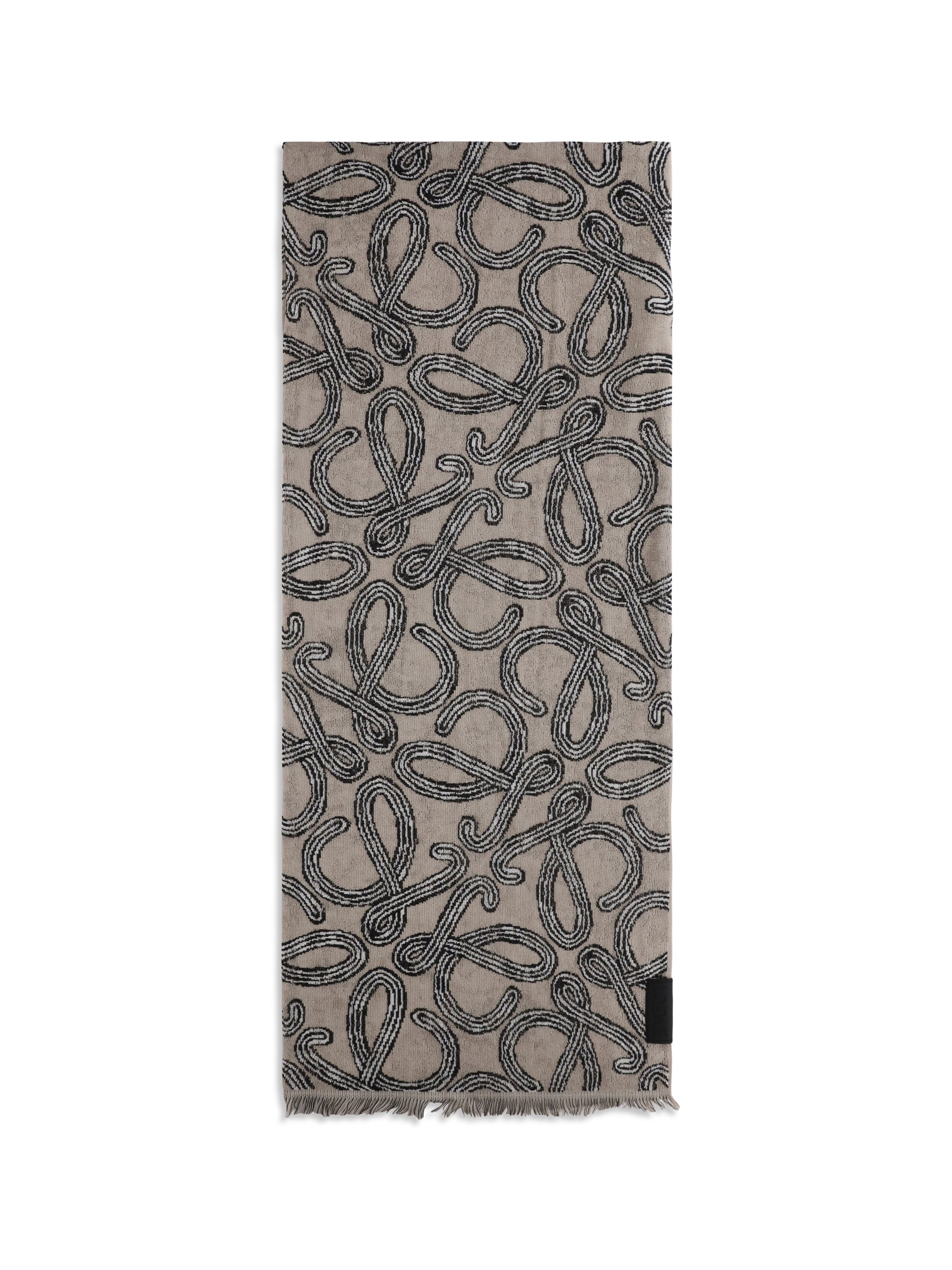jacquard cotton terry towel