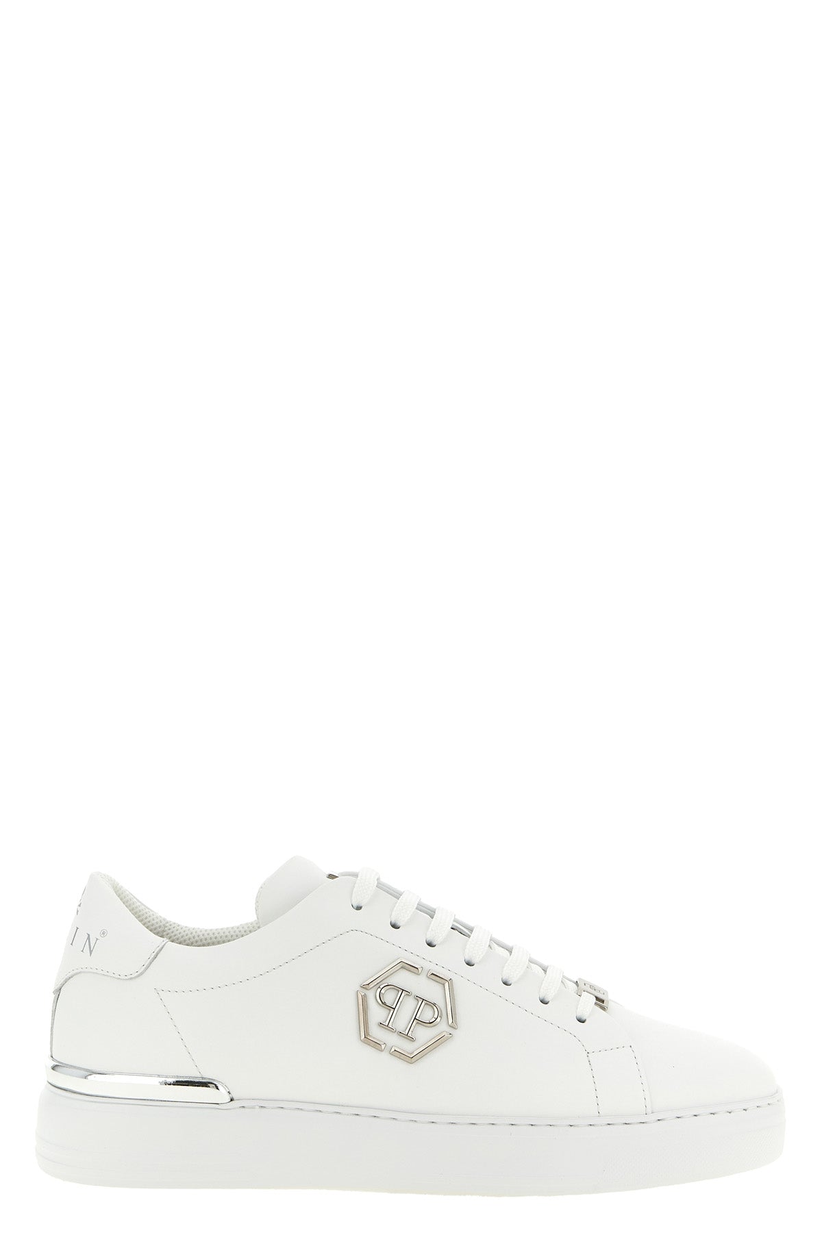 hexagon leather sneakers