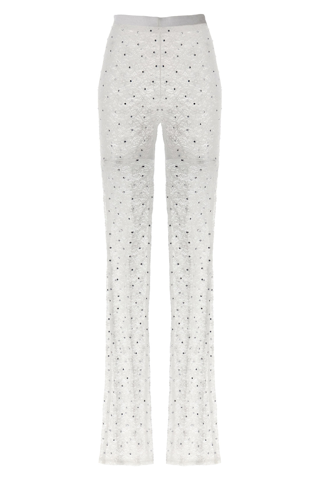 ALESSANDRA RICH 42 lace leggings