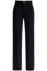 woolen cigarette pants for women