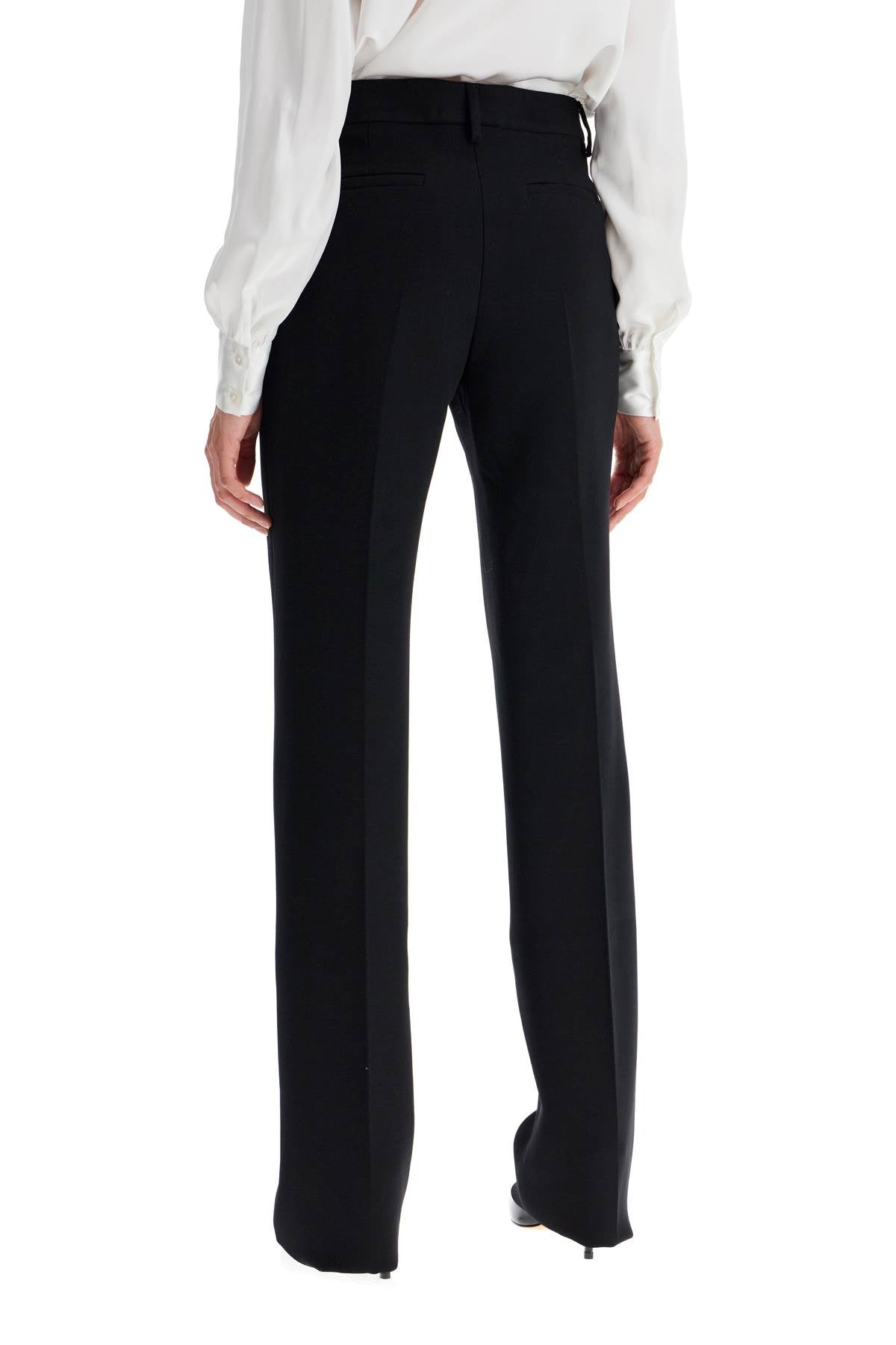 woolen cigarette pants for women