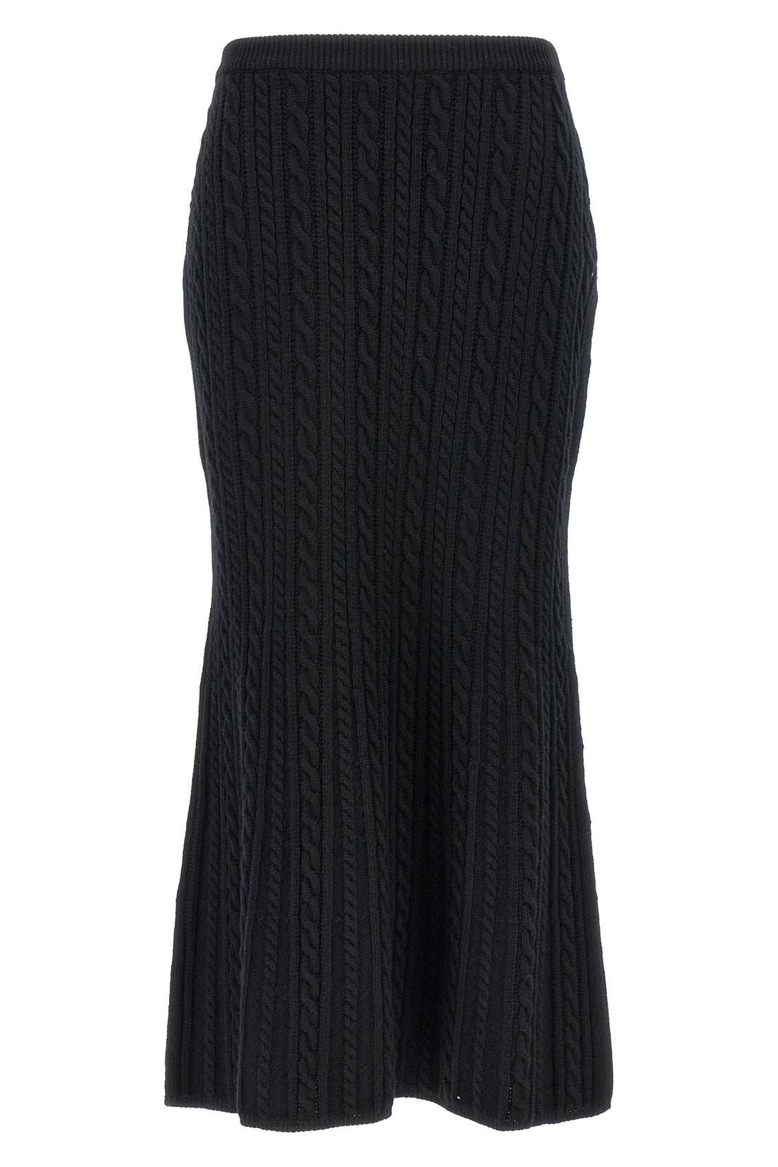 ALESSANDRA RICH 40 long wool skirt