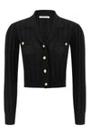 cashmere blend knit cardigan