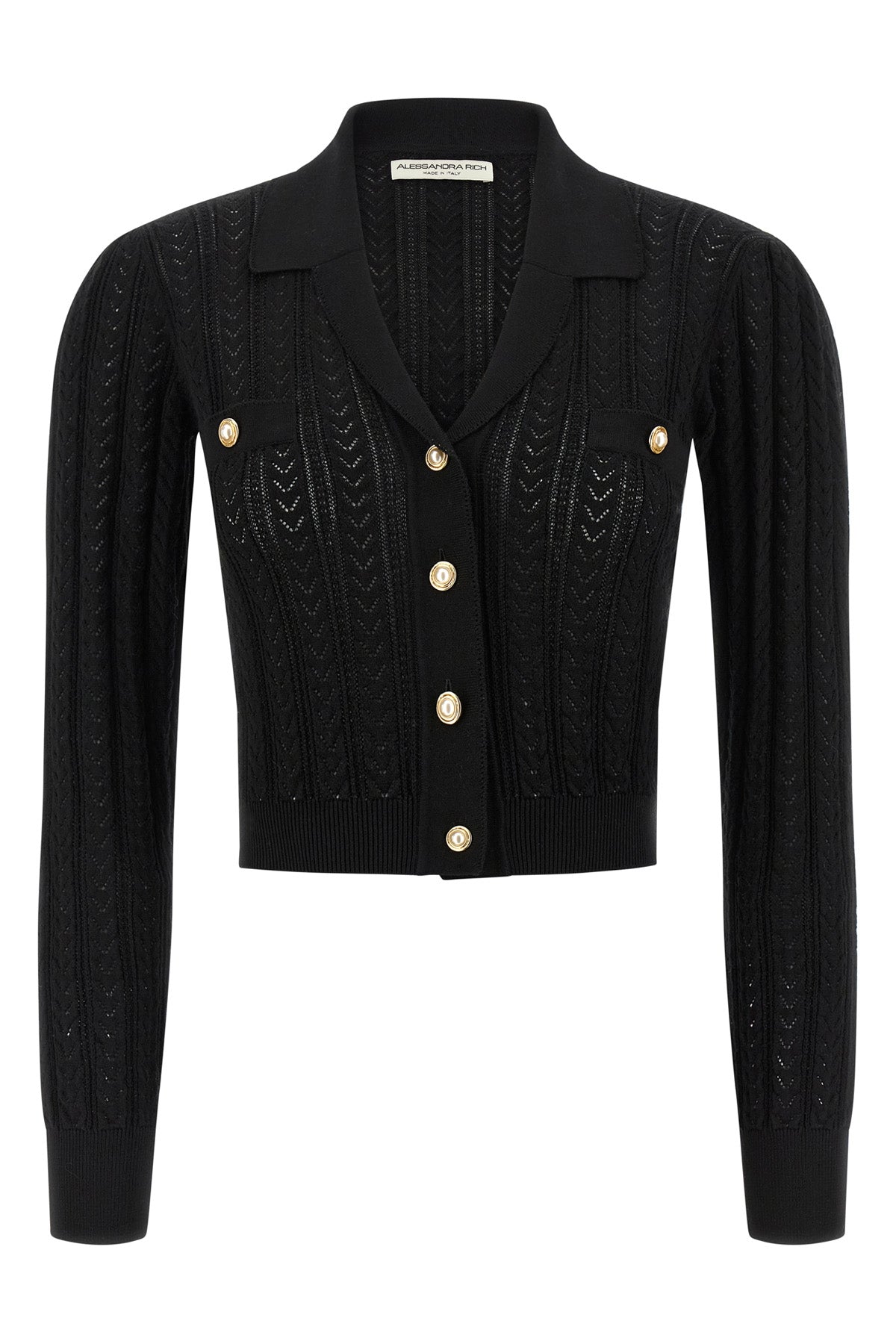 cashmere blend knit cardigan