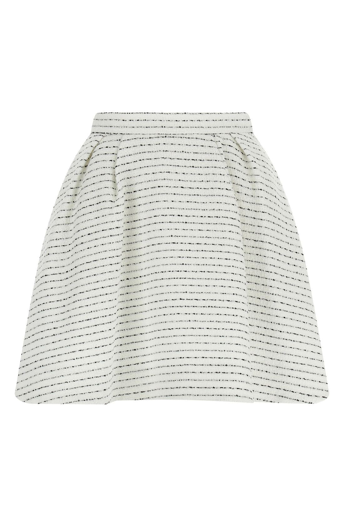 ALESSANDRA RICH 38 tweed mini skirt