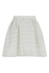 tweed mini skirt