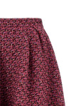full skirt in wool blend tweed