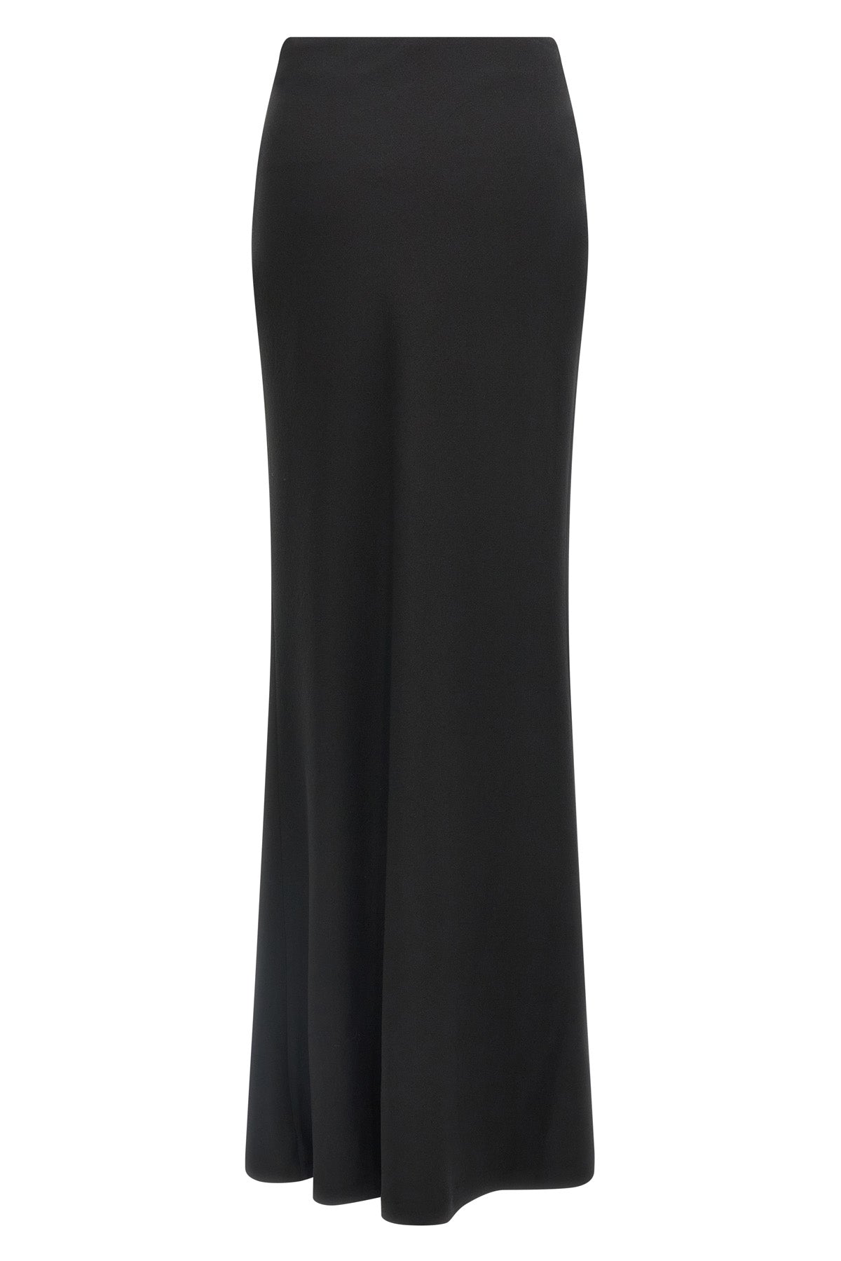 long skirt in silk crepe