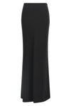 long skirt in silk crepe