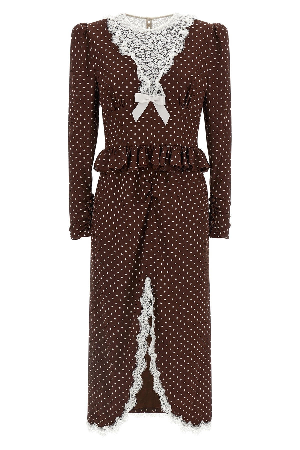 polka dot midi polka dot silk dress
