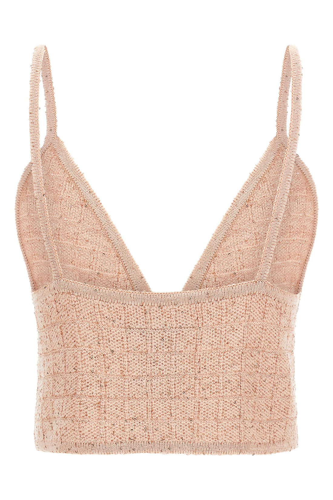 ALESSANDRA RICH 38 knitted wool blend top