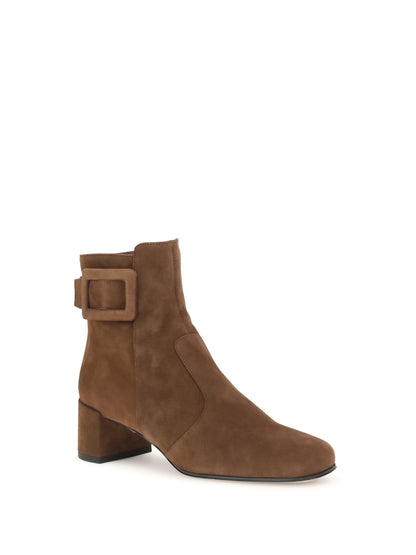 ROGER VIVIER 37 très vivier suede ankle boots