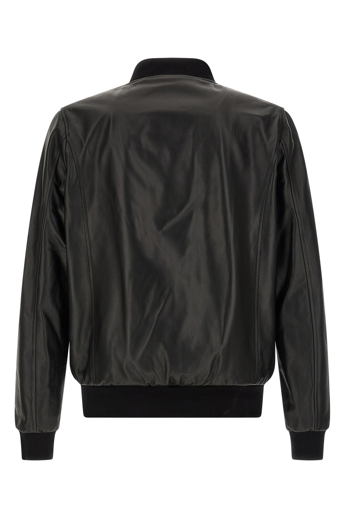 PHILIPP PLEIN L billy leather bomber jacket