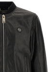 billy leather bomber jacket
