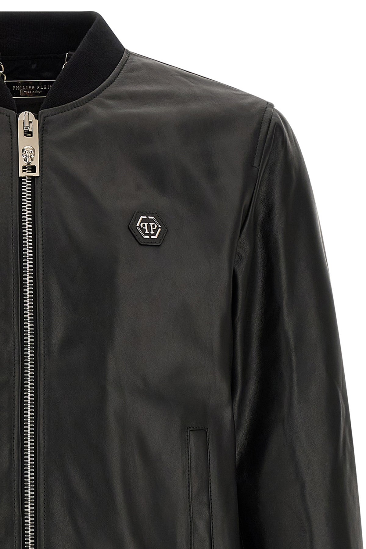 billy leather bomber jacket