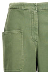 facella heavy drill trousers of garment-dyed cotton