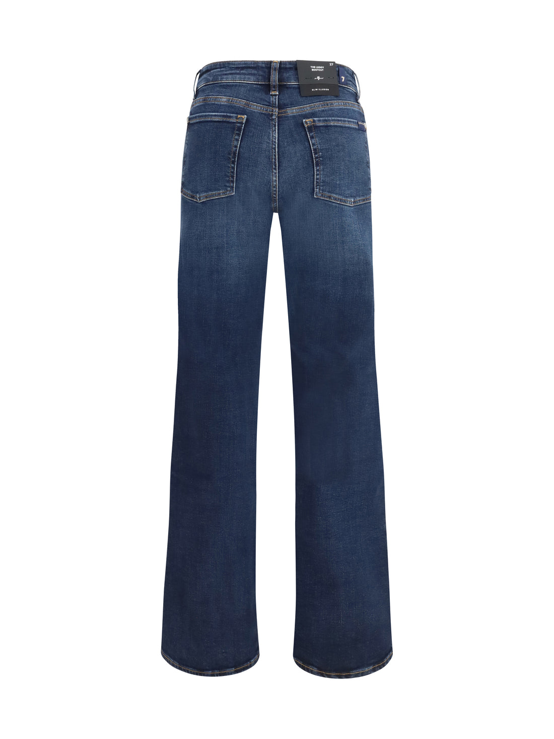 7FOR 24 slim illusion bootcut jeans 