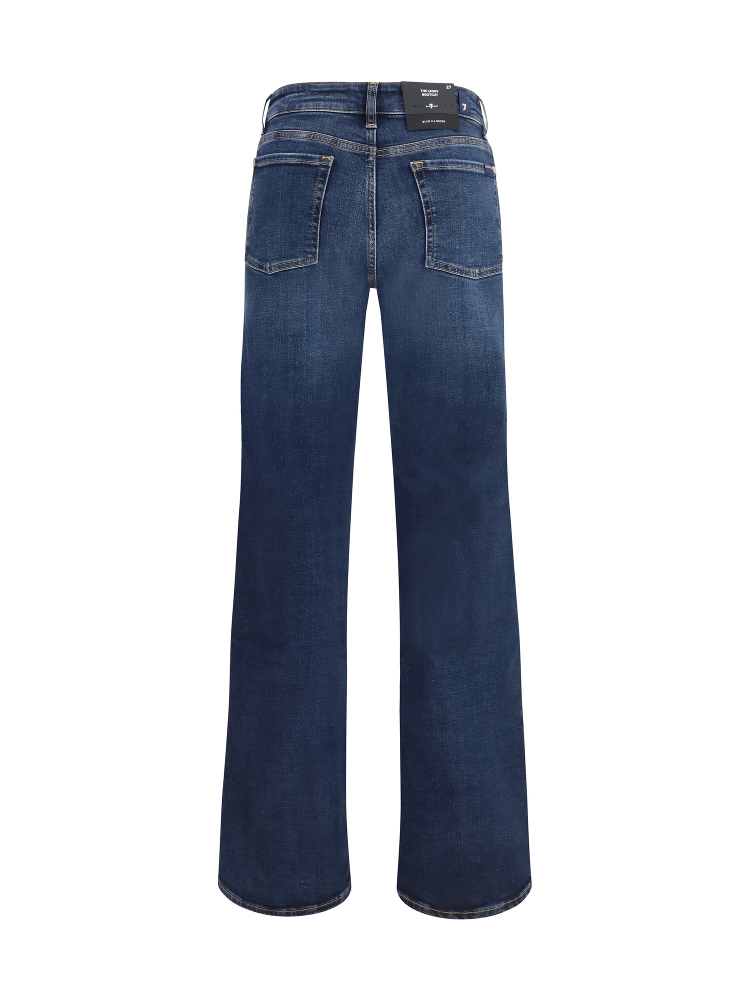 7FOR 24 slim illusion bootcut jeans 