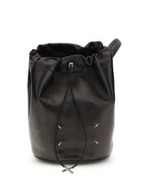 MARGIELA OS leather bucket bag