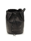 leather bucket bag