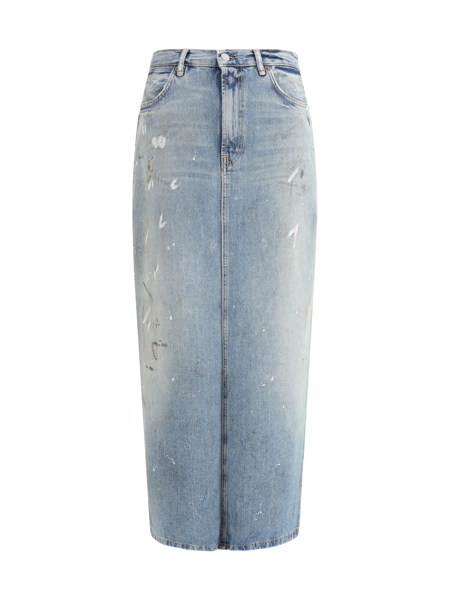 ACNE STUDIOS 38 denim midi skirt 