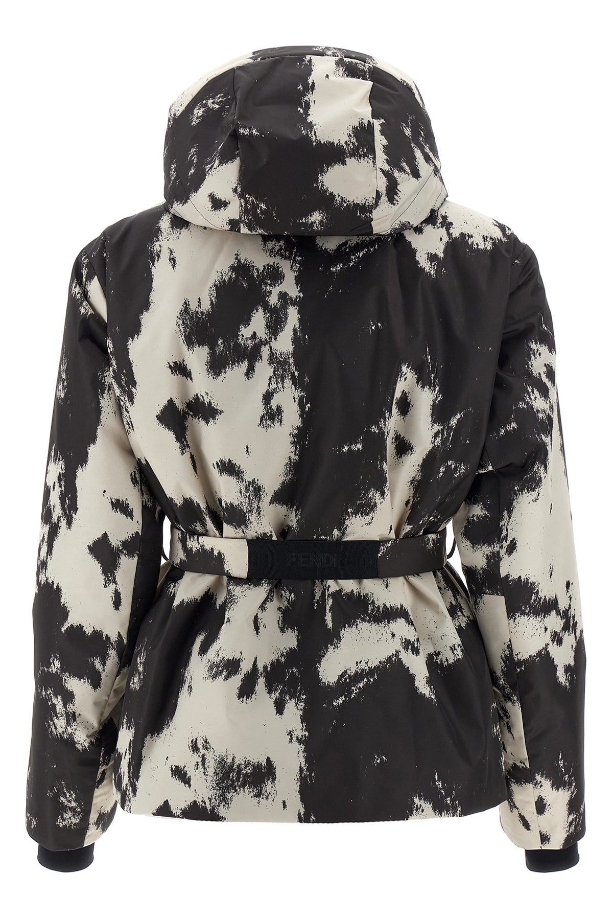 ski jacket in frosted fauna technical fabric