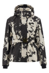 ski jacket in frosted fauna technical fabric
