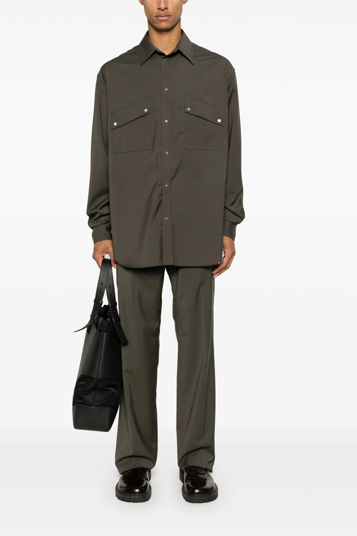cipresso wool pants